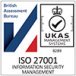 ISO 27001 Accredited