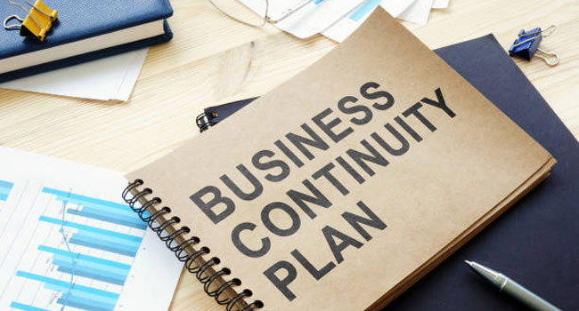 Configuring a continuity plan