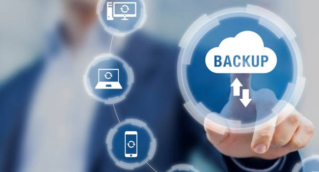 Work to restore your backups