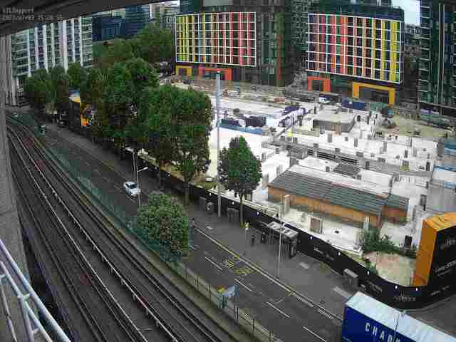 HTL Group London Canary Wharf Datacentre Webcam- Image will refresh every 1 Minutes 0 Seconds